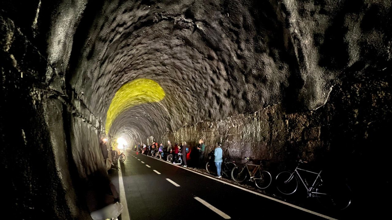 16 giugno 2024 - Concerto per campanelli di bicicletta accordati, ciclovia AlpeAdria - foto Continuo