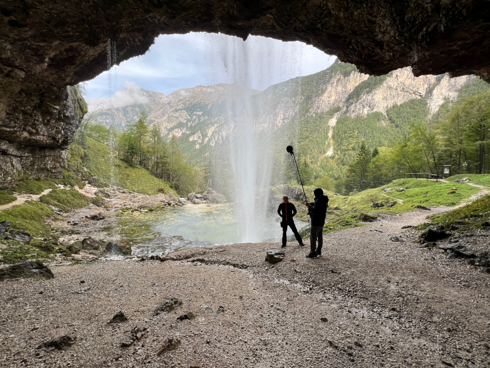 Il Fontanone di Goriuda in Val Raccolana, foto di Lara Carrer