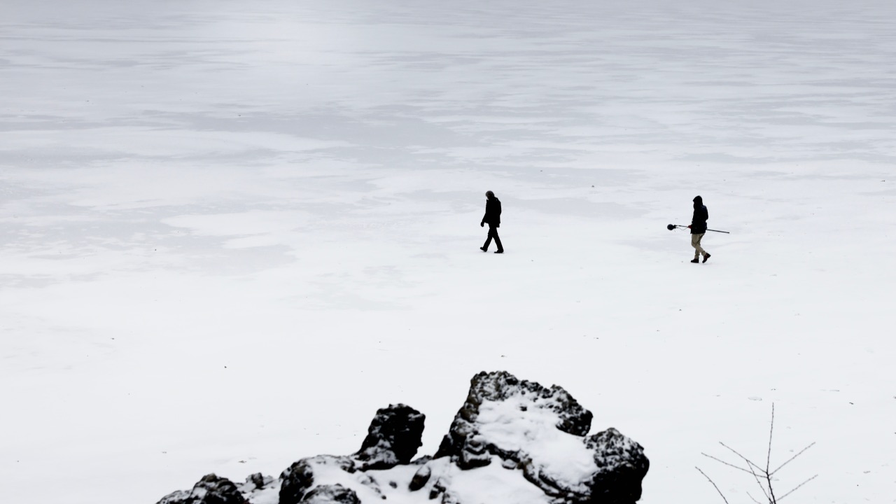 topofonie.it - Il lago ghiacciato di Raibl - foto di Lara Carrer