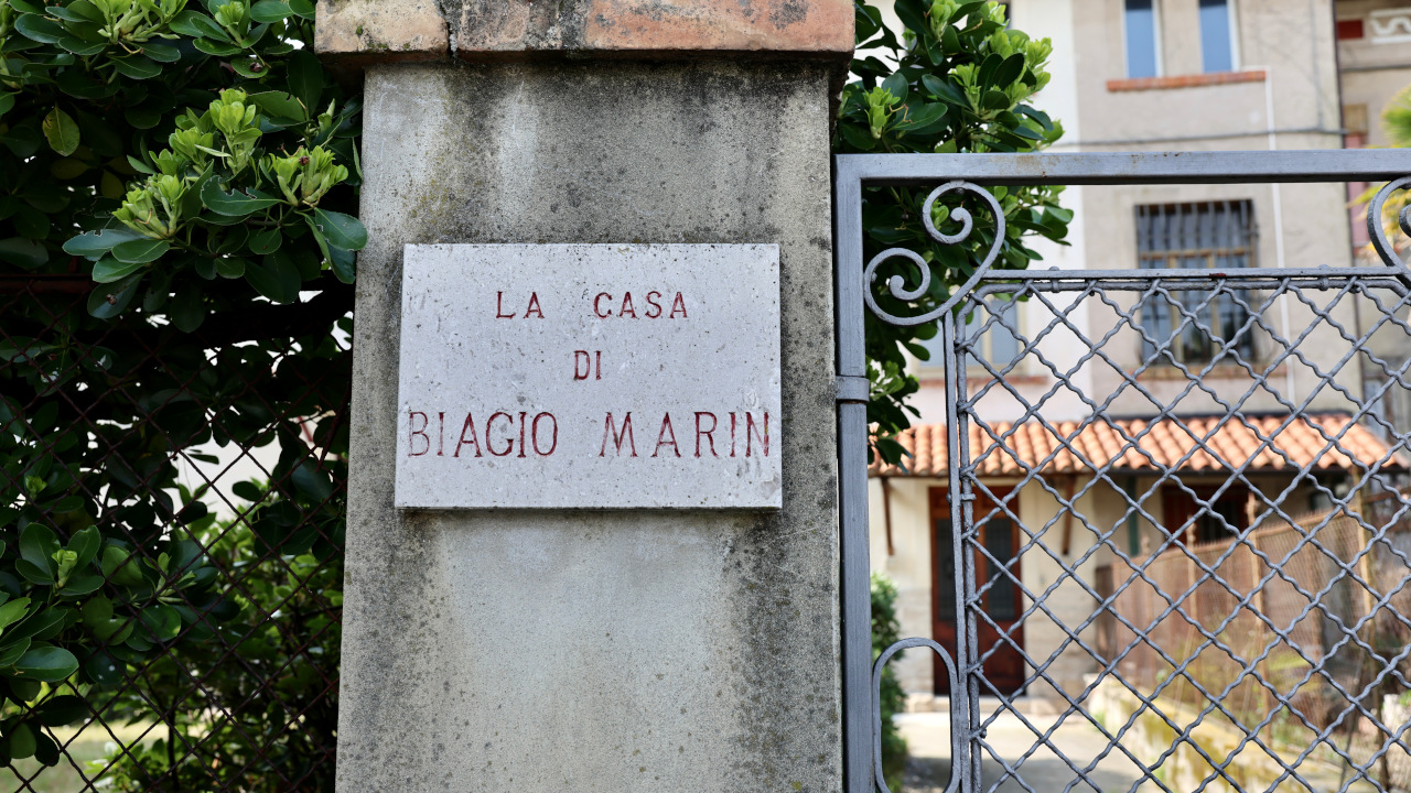 topofonie.it - Grado - la casa di Biagio Marin - foto di Lara Carrer